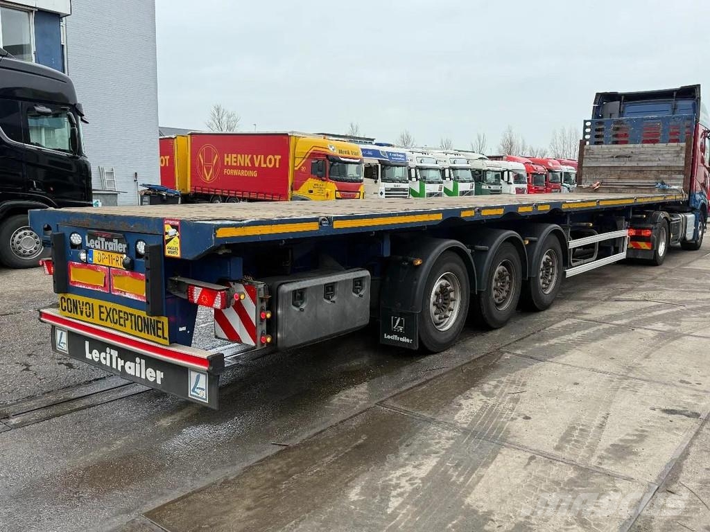 Lecitrailer 3E20 3 AXLE - SAF - DISC BRAKES Poluprikolice sa otvorenim sandukom