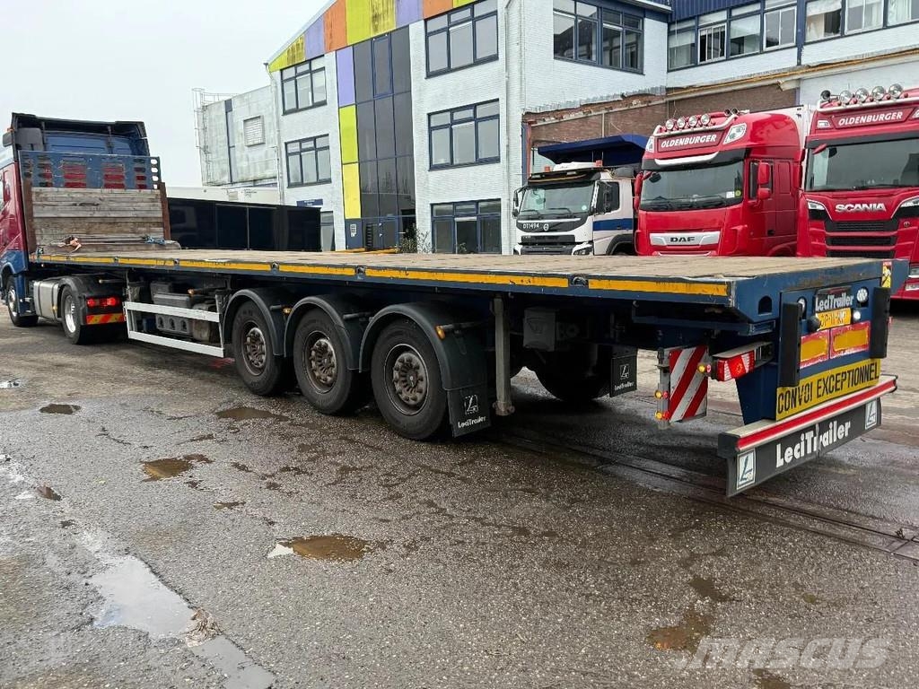 Lecitrailer 3E20 3 AXLE - SAF - DISC BRAKES Poluprikolice sa otvorenim sandukom
