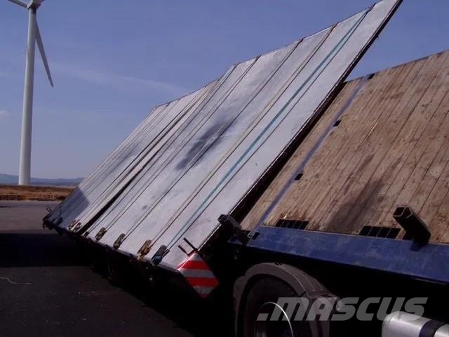 Lecitrailer 3E20 3 AXLE - SAF - DISC BRAKES Poluprikolice sa otvorenim sandukom