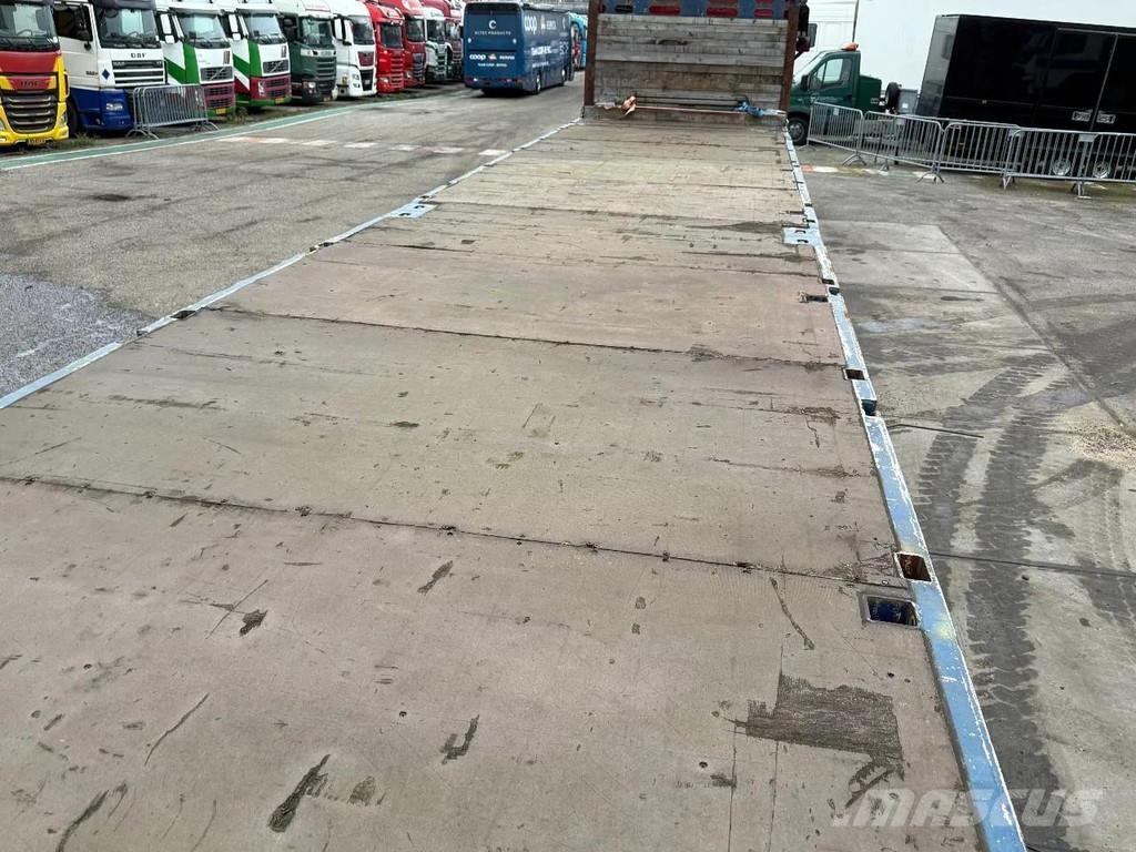 Lecitrailer 3E20 3 AXLE - SAF - DISC BRAKES Poluprikolice sa otvorenim sandukom