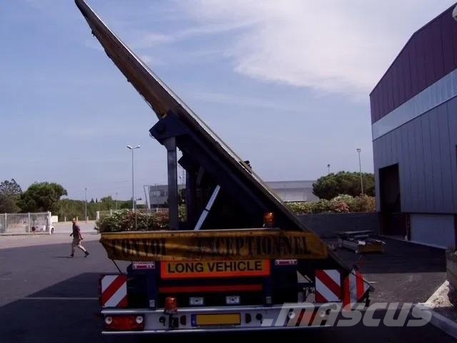 Lecitrailer 3E20 3 AXLE - SAF - DISC BRAKES Poluprikolice sa otvorenim sandukom