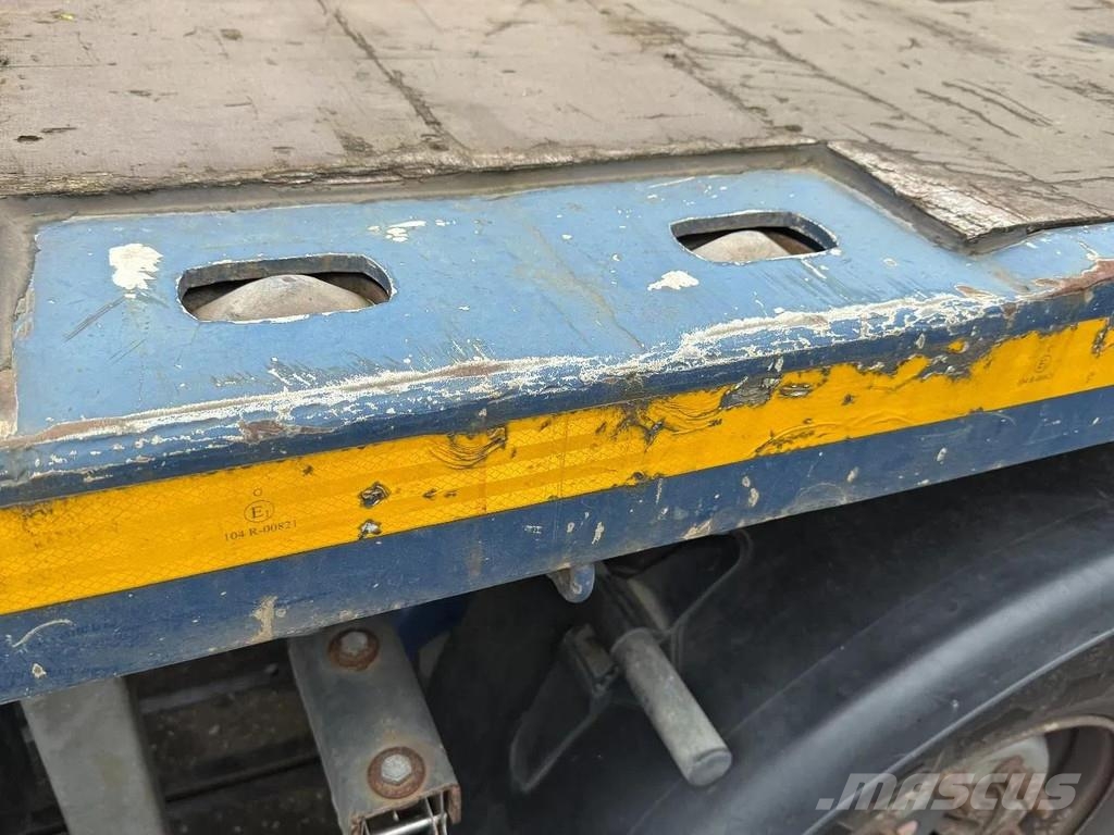 Lecitrailer 3E20 3 AXLE - SAF - DISC BRAKES Poluprikolice sa otvorenim sandukom