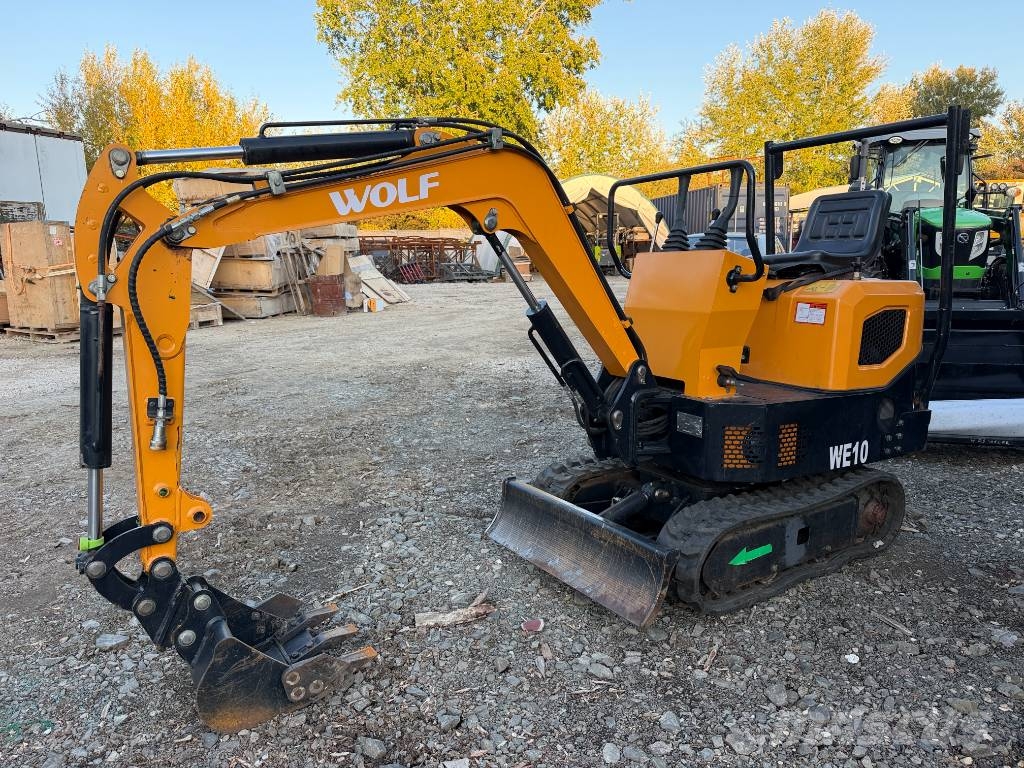 Wolf WE10 minikotró Mini kotrók < 7t