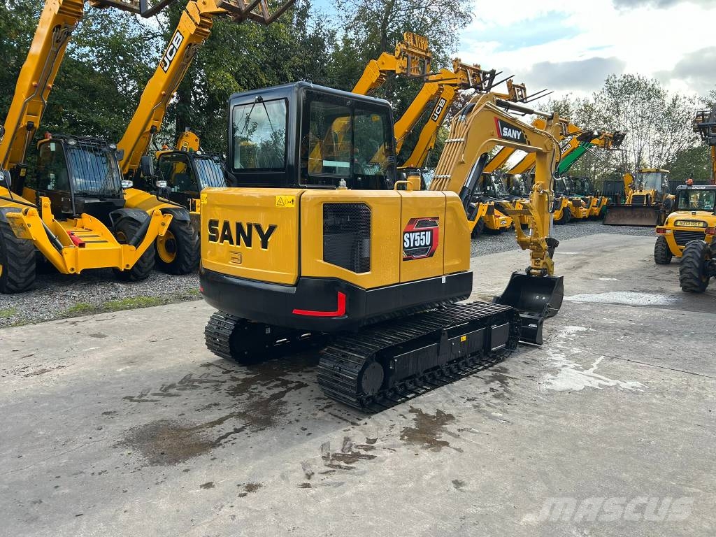 Sany SY 55 U حفارات صغيرة أقل من 7 طن (حفارات صغيرة)