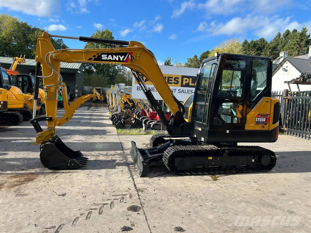 Sany SY 55 U حفارات صغيرة أقل من 7 طن (حفارات صغيرة)