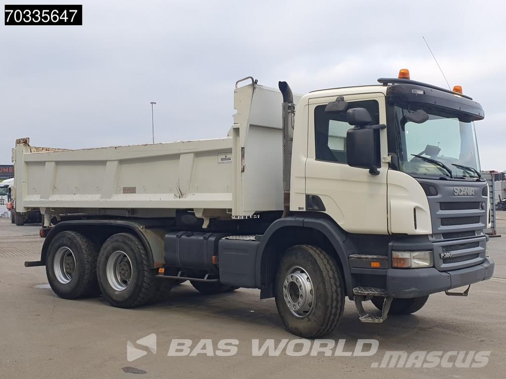 Scania P380 6X4 Full Steel Manual Big-Axle Euro 4 Kipper
