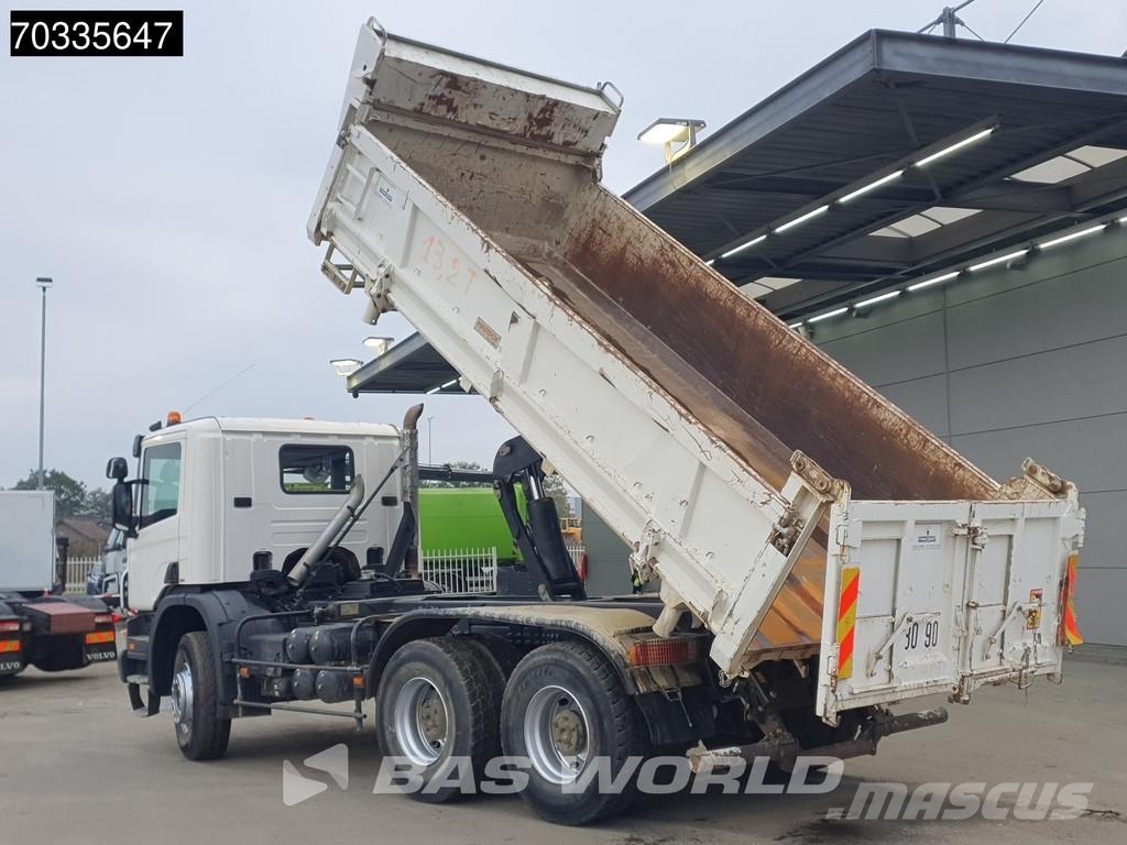 Scania P380 6X4 Full Steel Manual Big-Axle Euro 4 Kipper