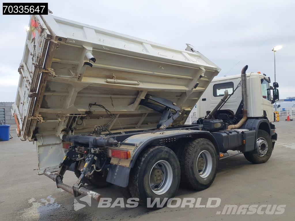 Scania P380 6X4 Full Steel Manual Big-Axle Euro 4 Kipper