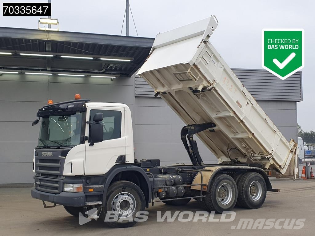 Scania P380 6X4 Full Steel Manual Big-Axle Euro 4 Kipper