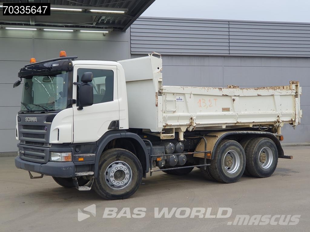 Scania P380 6X4 Full Steel Manual Big-Axle Euro 4 Kipper