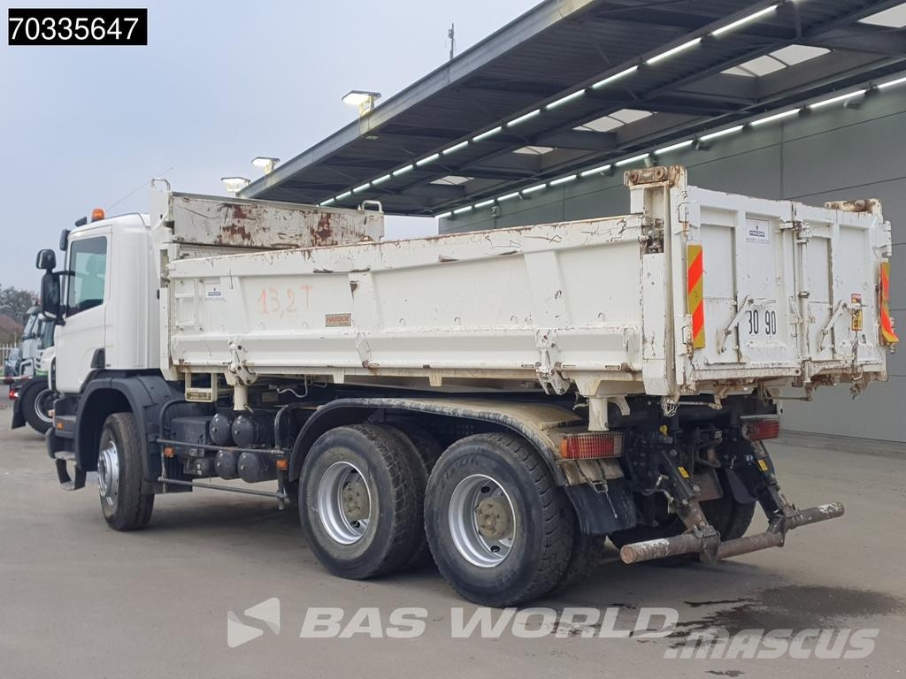 Scania P380 6X4 Full Steel Manual Big-Axle Euro 4 Kipper