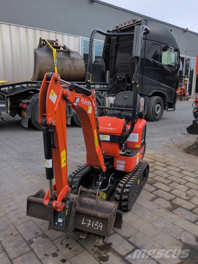 Kubota Kompaktbagger K 008-5 VHG Kāpurķēžu ekskavatori