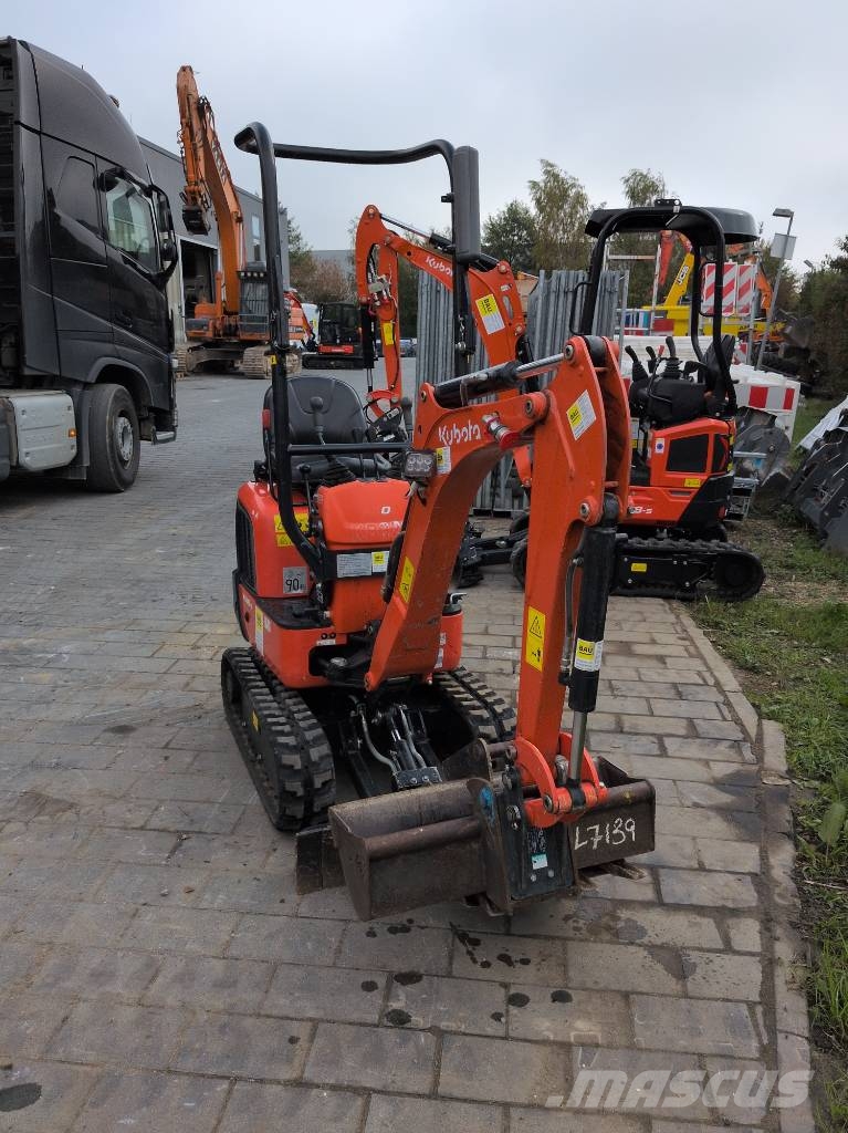 Kubota Kompaktbagger K 008-5 VHG Kāpurķēžu ekskavatori