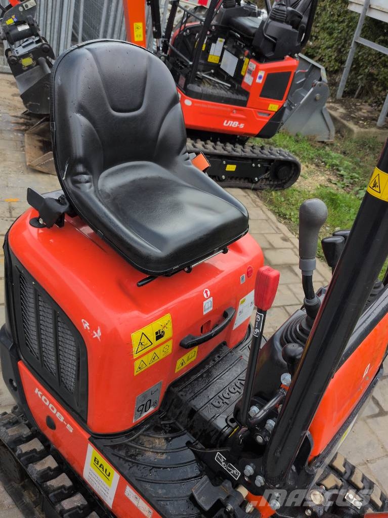 Kubota Kompaktbagger K 008-5 VHG Kāpurķēžu ekskavatori