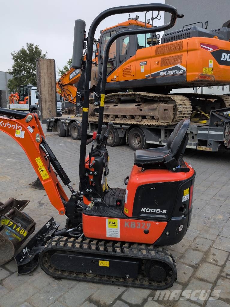 Kubota Kompaktbagger K 008-5 VHG Kāpurķēžu ekskavatori