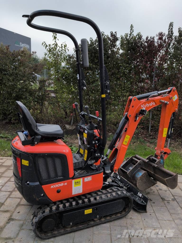 Kubota Kompaktbagger K 008-5 VHG Kāpurķēžu ekskavatori