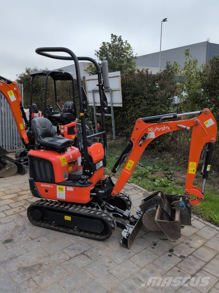 Kubota Kompaktbagger K 008-5 VHG Kāpurķēžu ekskavatori