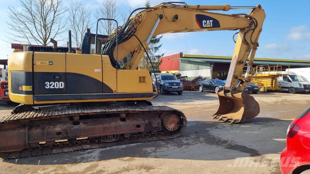 CAT 320 D Vikšriniai ekskavatoriai