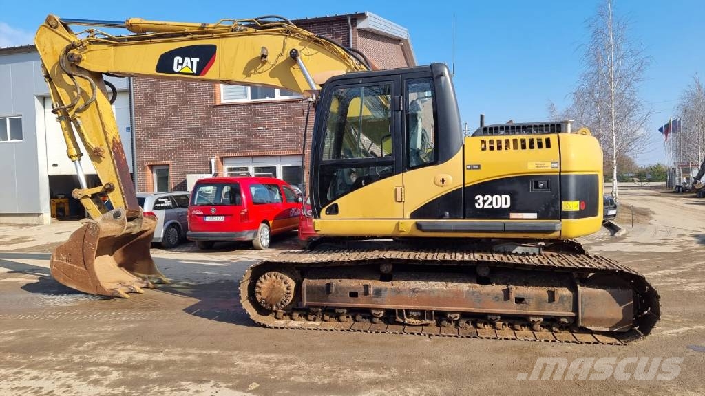CAT 320 D Vikšriniai ekskavatoriai