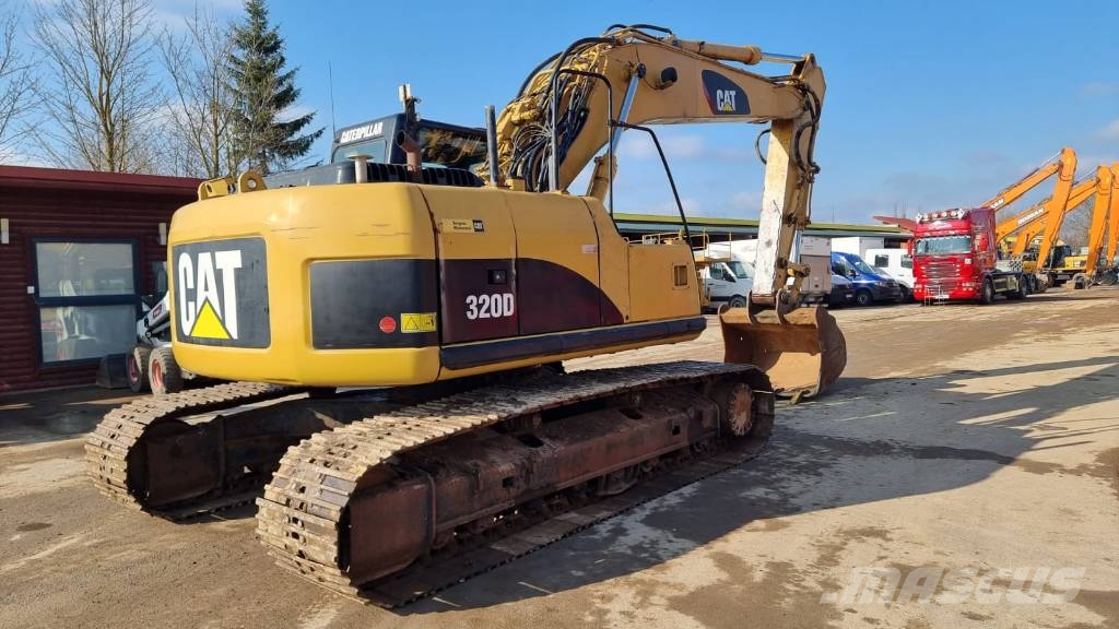 CAT 320 D Vikšriniai ekskavatoriai