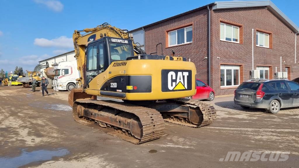 CAT 320 D Vikšriniai ekskavatoriai