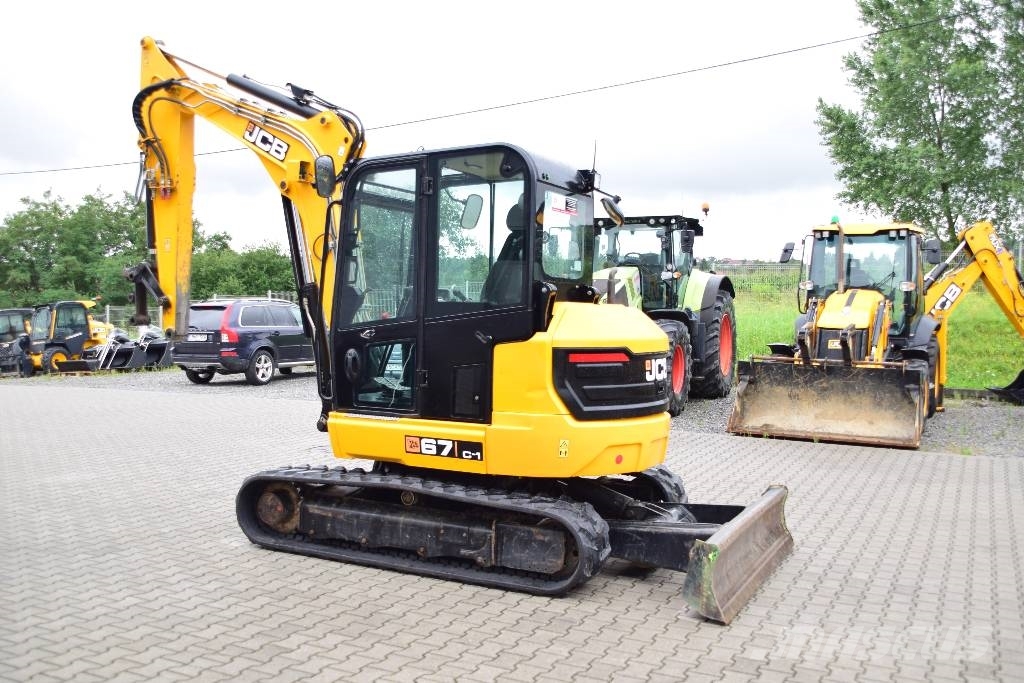JCB 67 C-1  JCB 65R-1 Miniexcavadoras
