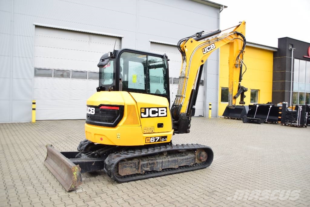 JCB 67 C-1  JCB 65R-1 Miniexcavadoras