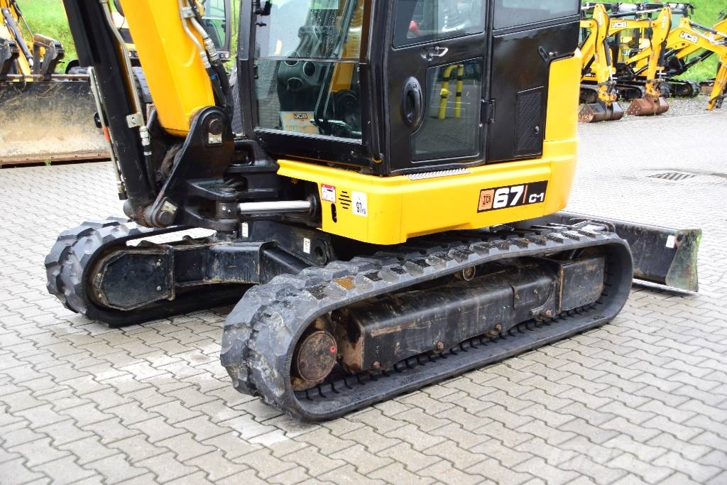 JCB 67 C-1  JCB 65R-1 Miniexcavadoras