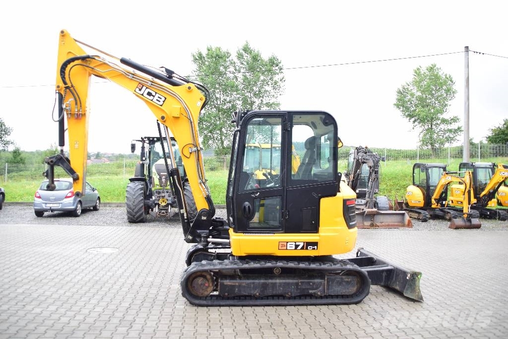 JCB 67 C-1  JCB 65R-1 Miniexcavadoras