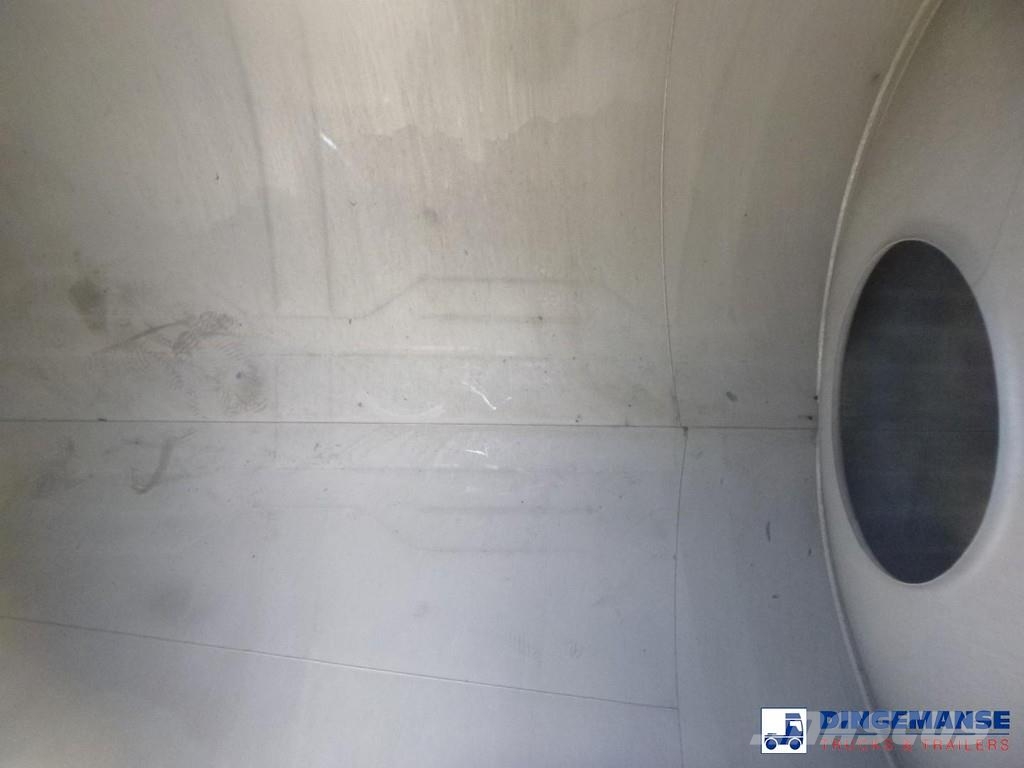 Magyar Chemical tank inox 33 m3 / 1 comp Semi remorque citerne