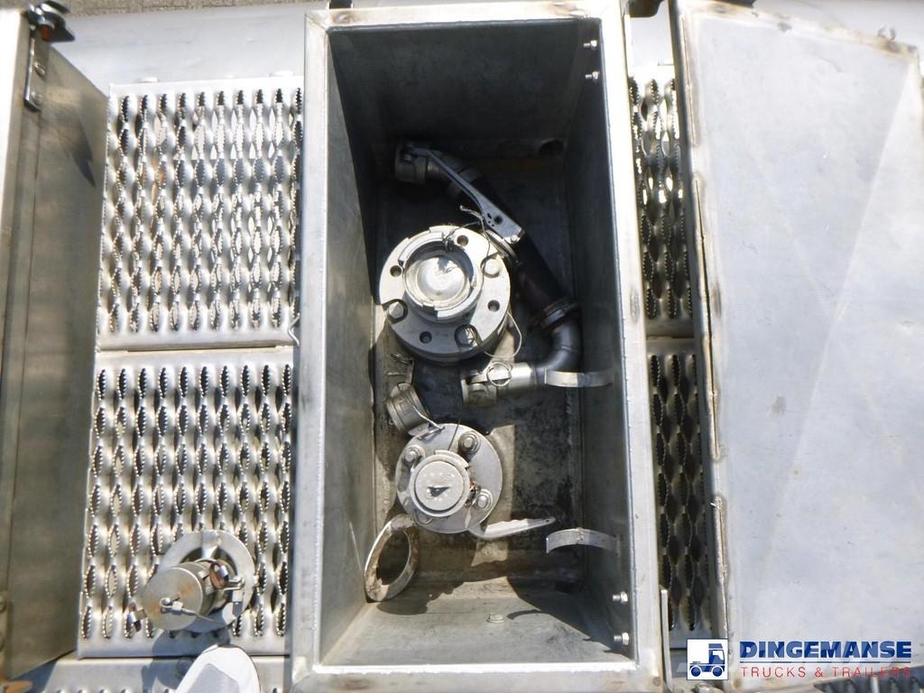 Magyar Chemical tank inox 33 m3 / 1 comp Semi remorque citerne