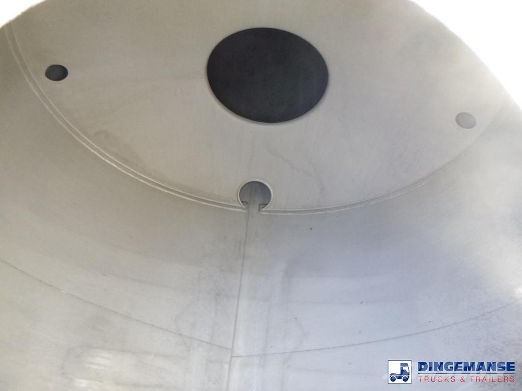 Magyar Chemical tank inox 33 m3 / 1 comp Semi remorque citerne