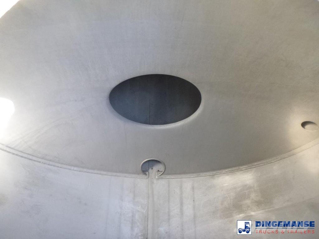 Magyar Chemical tank inox 33 m3 / 1 comp Semi remorque citerne