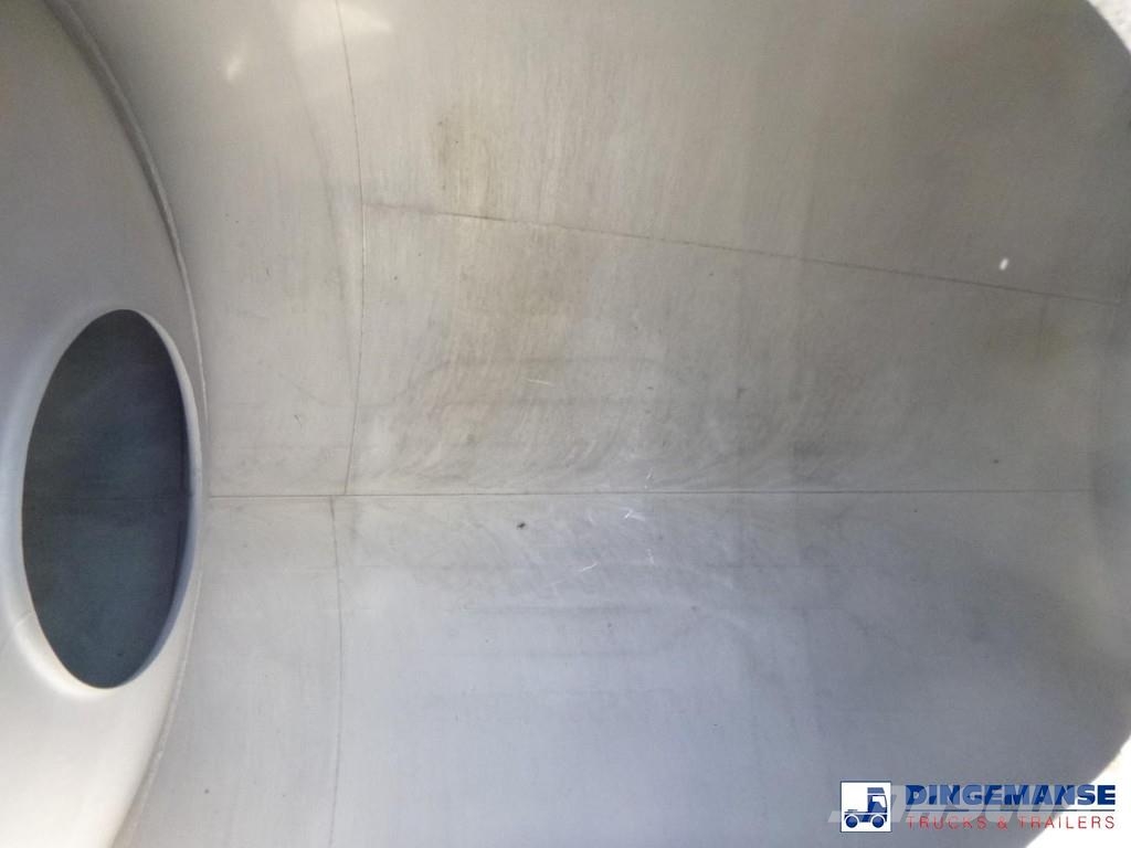 Magyar Chemical tank inox 33 m3 / 1 comp Semi remorque citerne