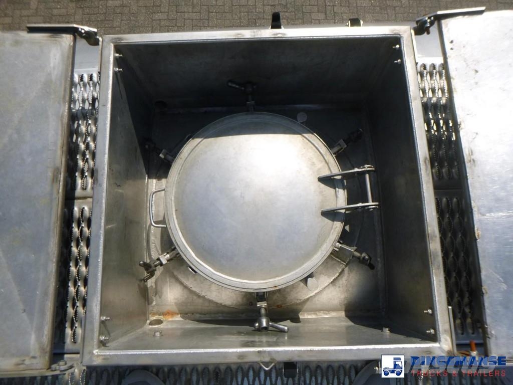 Magyar Chemical tank inox 33 m3 / 1 comp Semi remorque citerne