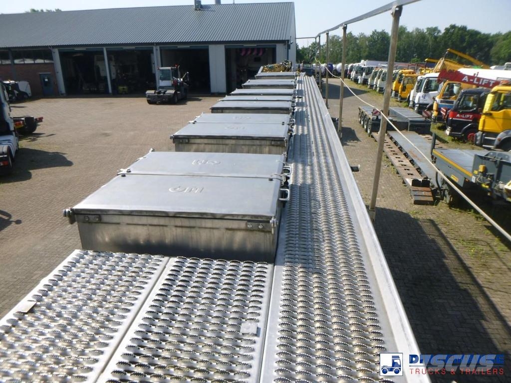 Magyar Chemical tank inox 33 m3 / 1 comp Semi remorque citerne