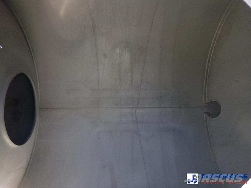 Magyar Chemical tank inox 33 m3 / 1 comp Semi remorque citerne