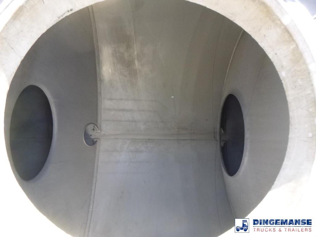Magyar Chemical tank inox 33 m3 / 1 comp Semi remorque citerne