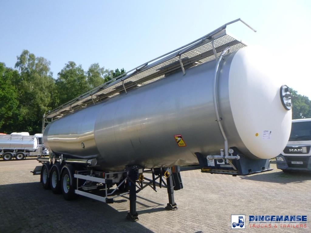Magyar Chemical tank inox 33 m3 / 1 comp Semi remorque citerne