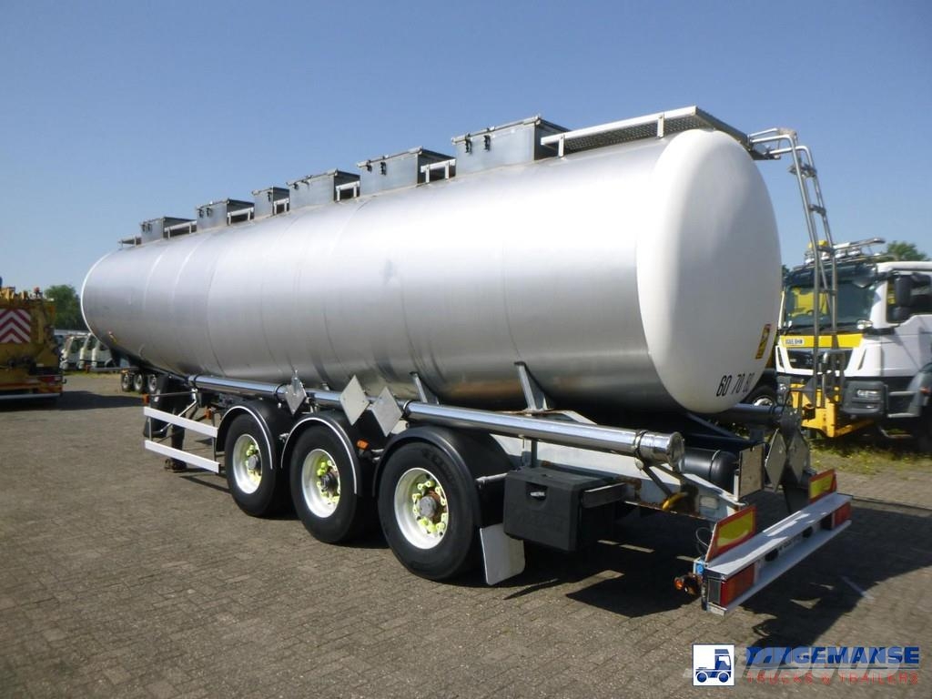 Magyar Chemical tank inox 33 m3 / 1 comp Semi remorque citerne