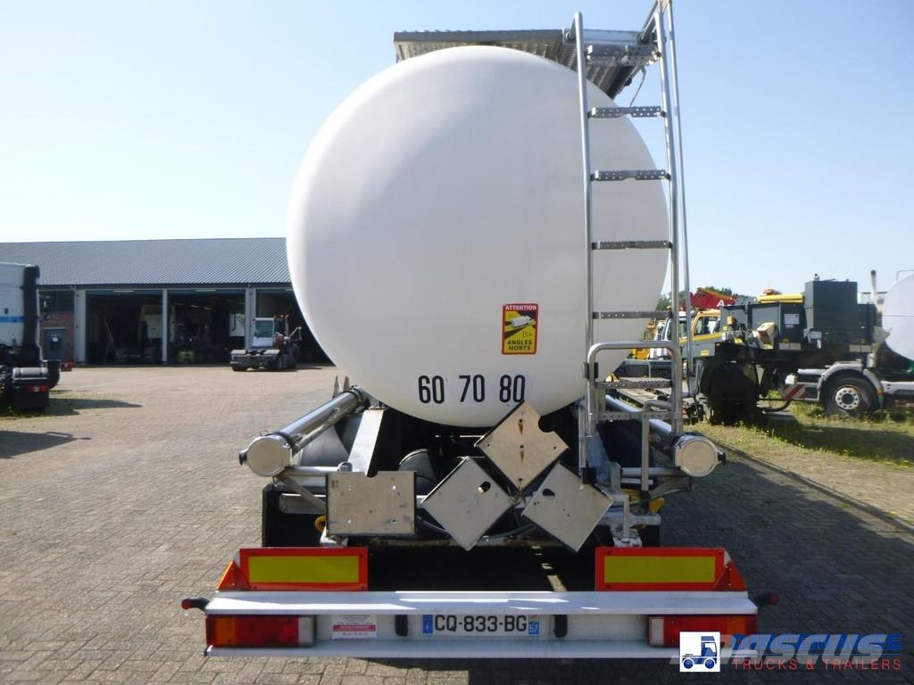 Magyar Chemical tank inox 33 m3 / 1 comp Semi remorque citerne