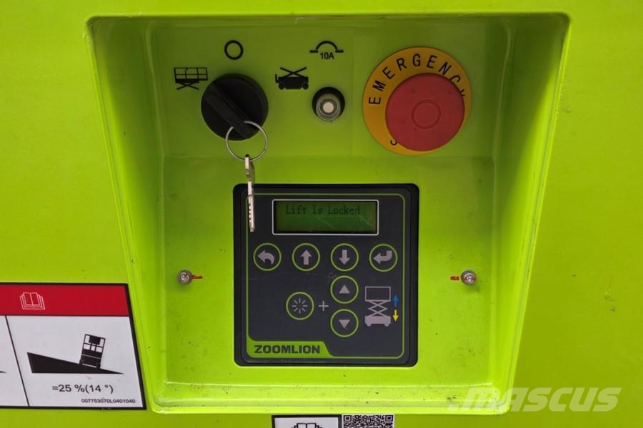 Zoomlion ZS0812AC-LI Unused, Valid Inspection, 10m Working Škarjaste dvižne ploščadi