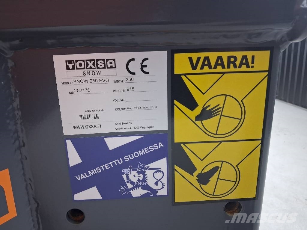 Oxsa SNOW 250 EVO ammatti linko قاذفات الجليد