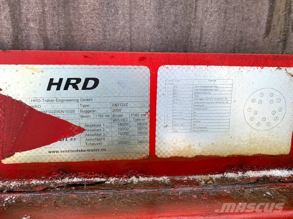 HRD City trailer Prikolice platforme/otvoreni sanduk