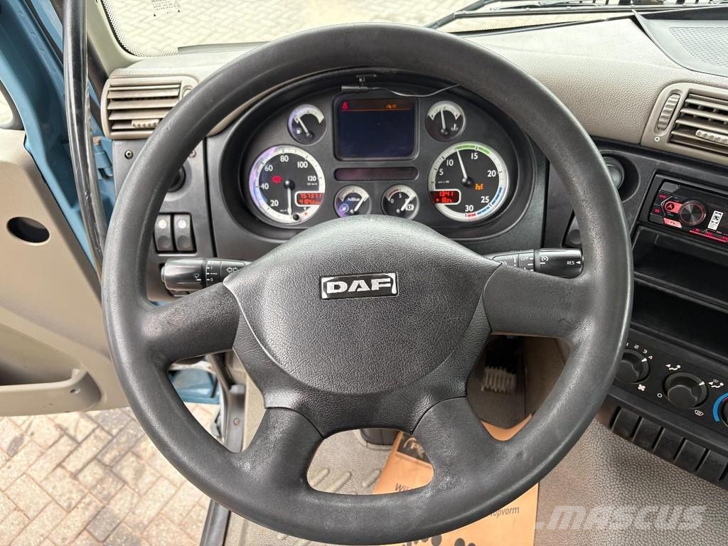 DAF CF 75,250 + HYVA PORTAL ARM SYSTEM + EURO 5 + MANU Camiones portacubetas