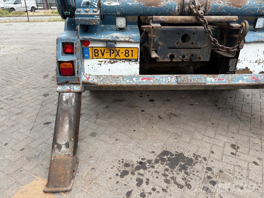 DAF CF 75,250 + HYVA PORTAL ARM SYSTEM + EURO 5 + MANU Camiones portacubetas