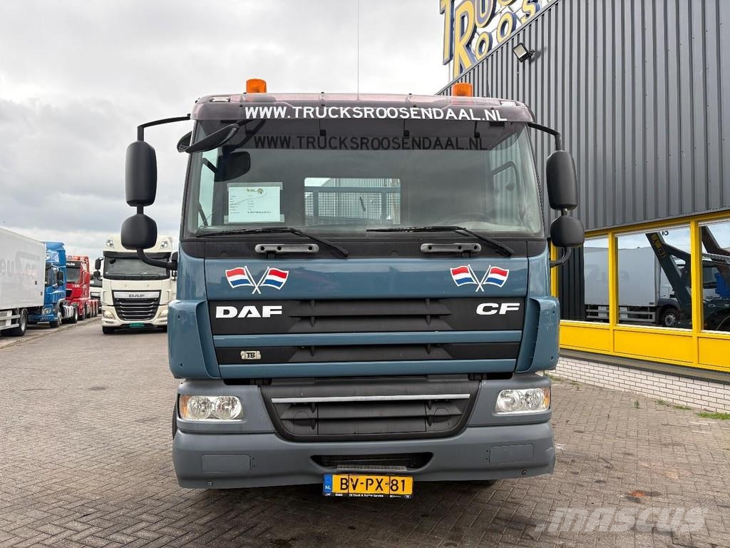 DAF CF 75,250 + HYVA PORTAL ARM SYSTEM + EURO 5 + MANU Camiones portacubetas