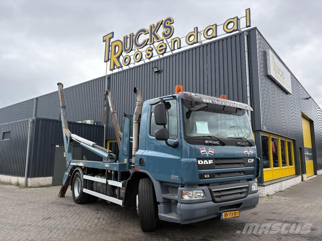 DAF CF 75,250 + HYVA PORTAL ARM SYSTEM + EURO 5 + MANU Camiones portacubetas