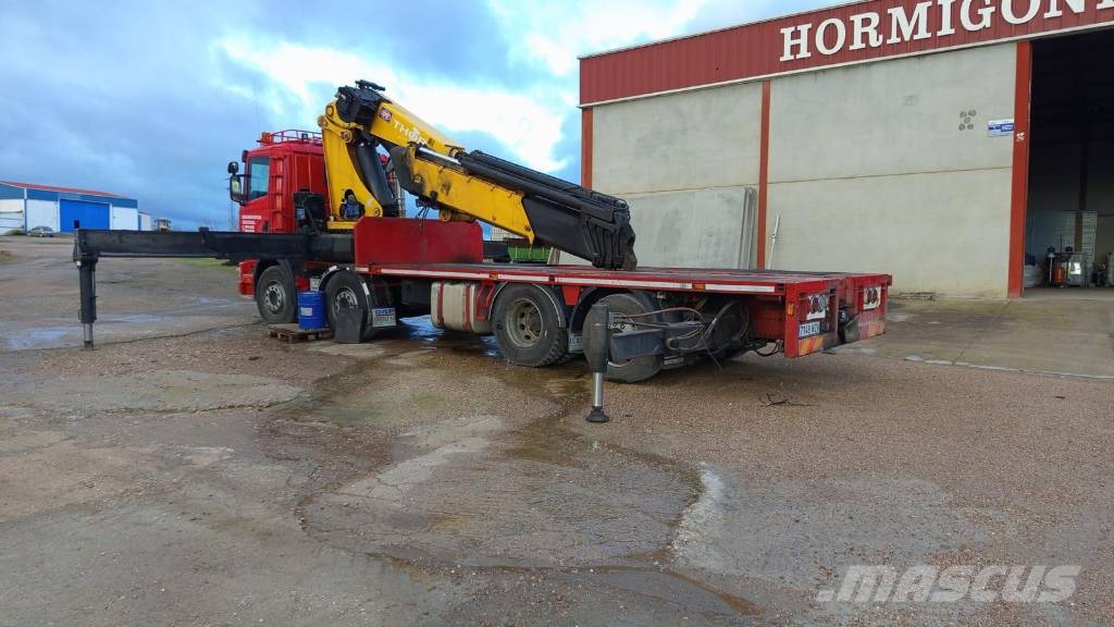 Scania R 124 GB 420 Camiones grúa