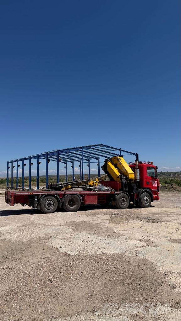 Scania R 124 GB 420 Camiones grúa